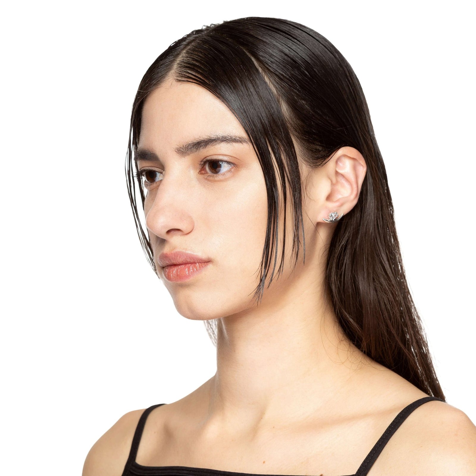 Pale ale cuted earrings - broq