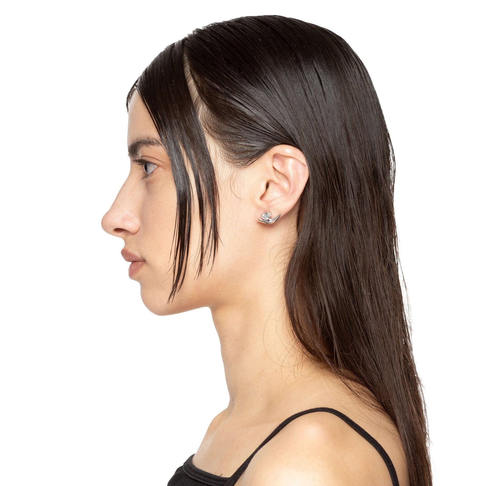 Pale ale cuted earrings - broq