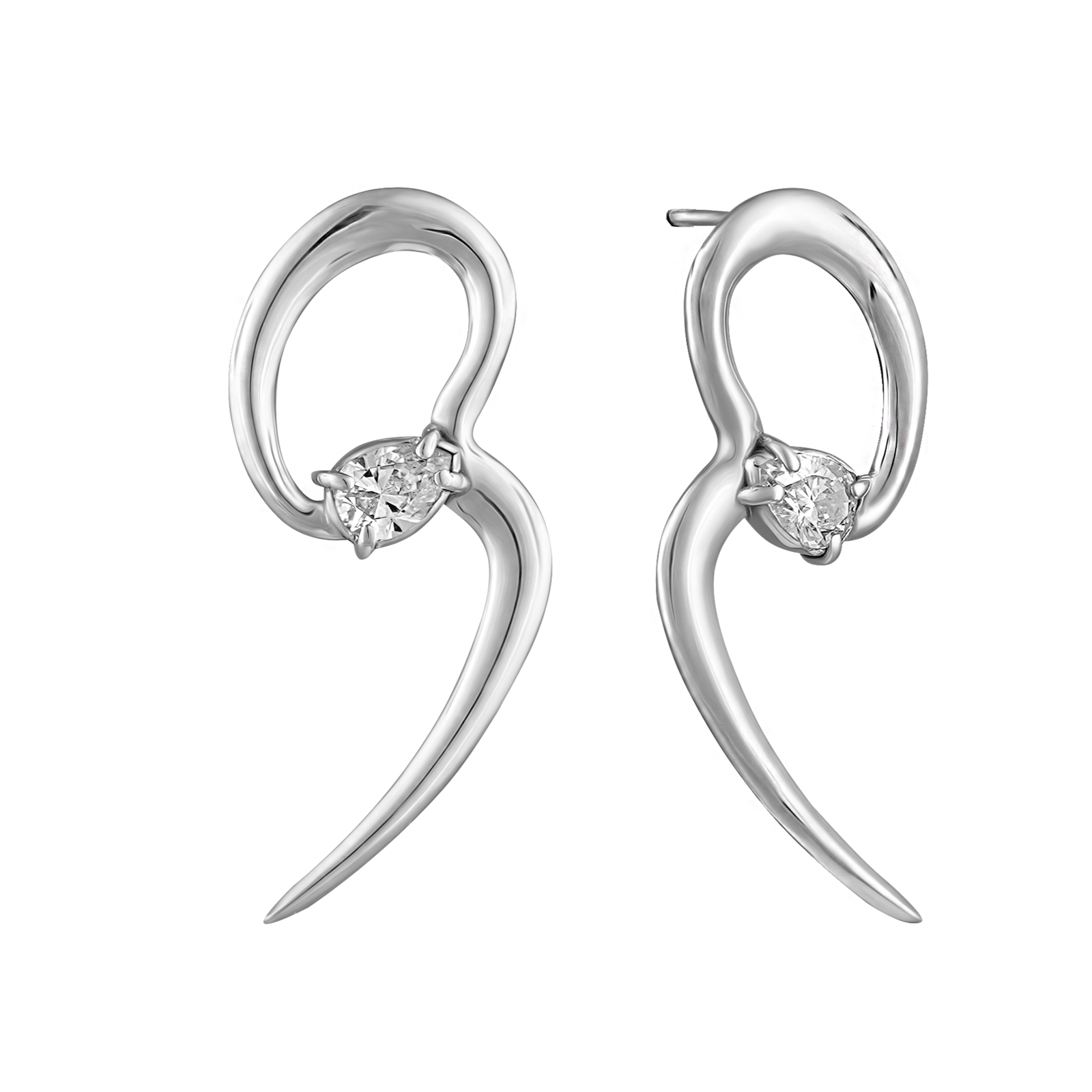 Pale ale earrings - broq